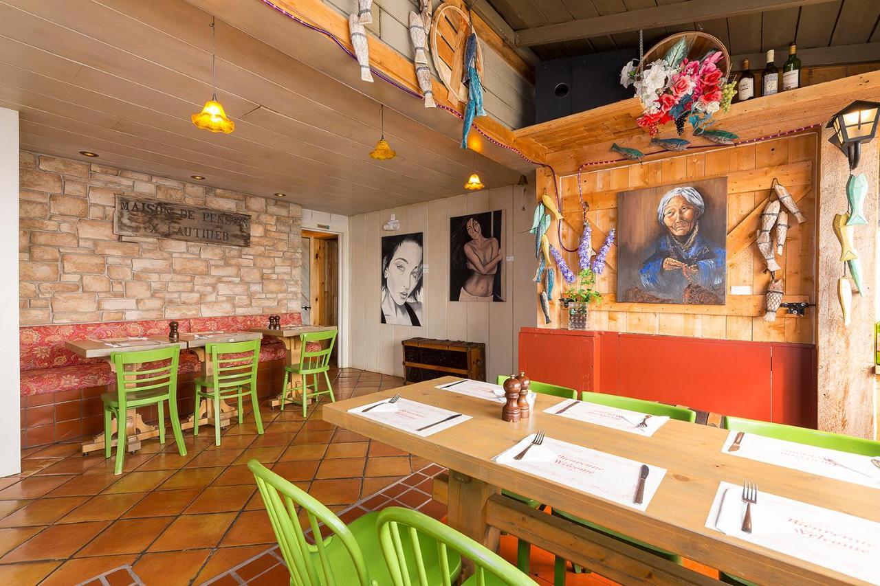 Restaurant Motel De La Plage Saint-Irénée Zewnętrze zdjęcie